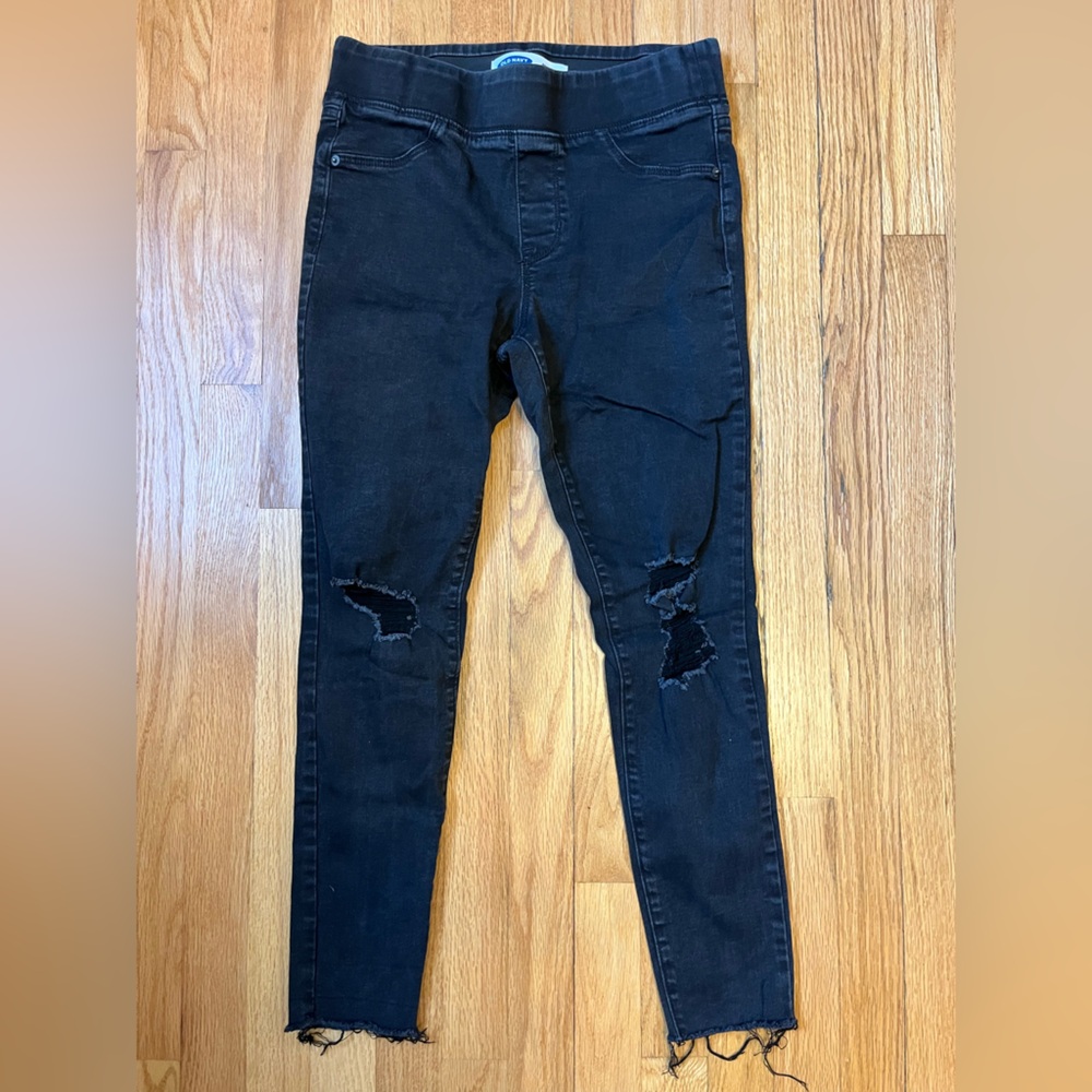 Old Navy Black Rockstar Jeggings